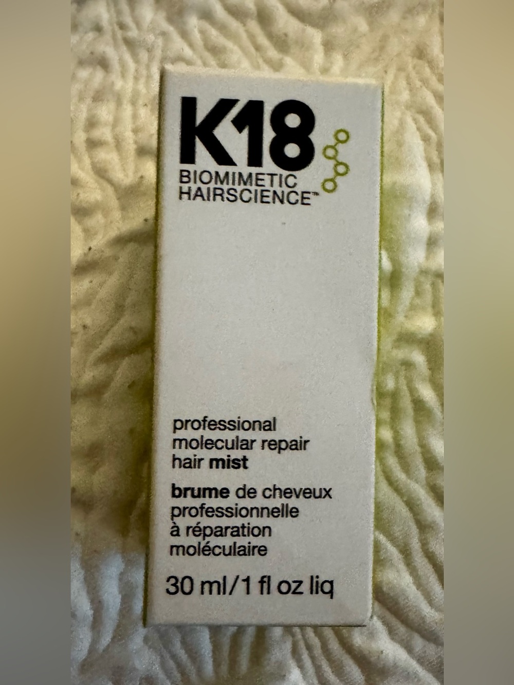 Brand new in box and unused K18 Professional Molecular Hair Mist - Picture 3 of 3